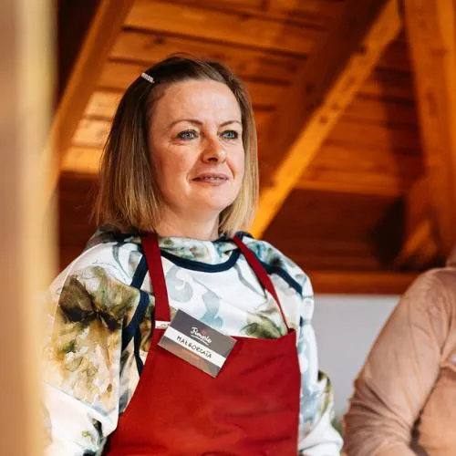 Gosia - uczestniczka warsztatów fimple